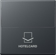 Hotelcard-Schalter anthrazit matt A 590 CARD ANM 