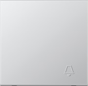 Wippe geprägtes Symbol Klingel aluminium AL 2990 KP 