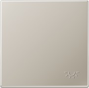 Wippe geprägtes Symbol Licht edelstahl ES 2990 LP 