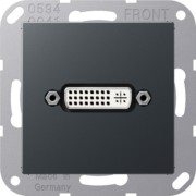 Multimediadose DVI anthrazit matt MA A 1193 ANM 
