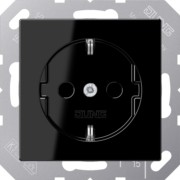 SCHUKO-Steckdose schwarz A 1520 BFKI SW 