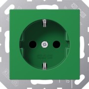 SCHUKO-Steckdose 16A 250V m.Berührungsschutz A 1520 BFKI GN 