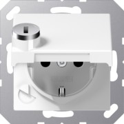 SCHUKO-Steckdose 16A 250V Klappdeckel A 1520 BFKLSL WW 