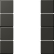 Tastensatz 4-fach komplett LC 504 TSA 4320R 
