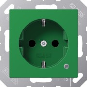 SCHUKO-Steckdose 16 A 250V m.Berührungsschutz 1520 BFKO GN 