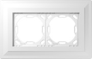 Einputzadapter 2-f.3mm flache Mont PA 982 G 125-3 