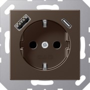 SCHUKO Steckdose mit USB Typ AC A 1520-15 CA MO 
