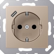 SCHUKO Steckdose mit USB Typ C A 1520-18 CH 