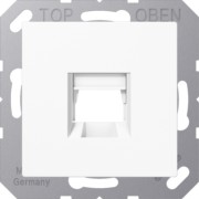 Abdeckung 1-fach f.MJ WE TE-connect. A 1569-15 WW 