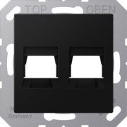 Abdeckung 2-fach f.MJ WE TE-connect. A 1569-25 SWM 