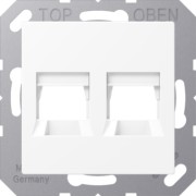 Abdeckung 2-fach f.MJ WE TE-connect. A 1569-25 WWM 