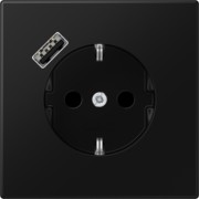 SCHUKO Steckdose mit USB Typ A LS 1520-18 SWM 