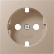 Zentralplatte f. SCHUKO-Steckdose A 520 CH PL 