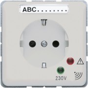 Zentralplatte f. SCHUKO-Steckdose CD 521 KINAUF GNPL 