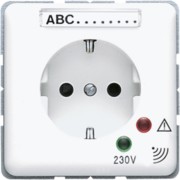 Zentralplatte f. SCHUKO-Steckdose CD 521 KINAUF WWPL 