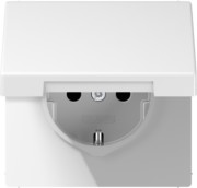 Zentralplatte f. SCHUKO-Steckdose LS 1520 KIKLPL WW 