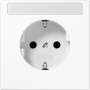 Zentralplatte f. SCHUKO-Steckdose LS 520 KINA WW PL 