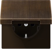 Platte f.SCH.Steckd.m.Klapp ME 1520 KLPL AT 