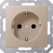 SCHUKO Steckdose 16A 250V, champagner A 1521 CH 