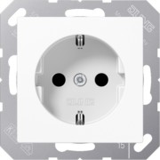 SCHUKO Steckdose 16A 250 V, alpinweiß A 1521 WW 
