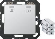 Hotelabdeckung mit LED-Einheit 230V A CU KO5 M 230 AL 