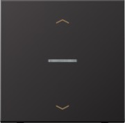 eNet Funk-Steuertaste Standard 1fach,dark FM AL 1700 P D 