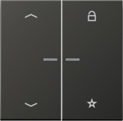 eNet Funk-Steuertaste 2fach, Symbol Pfeil FM AL 1701 P AN 