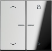 eNet Funk-Steuertaste 2fach, Symbol Pfeil FM GCR 1701 P 