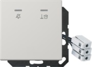 Hotelabdeckung mit LED-Einheit 230V LS CU KO5 M 230 LG 