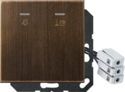Hotelabdeckung mit LED-Einheit 230V ME CU KO5 M 230 AT 