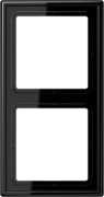 Rahmen 2-fach sw waage/senkrecht LS 982 