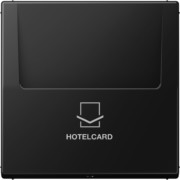 Hotelcard-Schalter graphitschwarz matt LS 590 CARD SWM 
