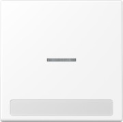 Wippe 1-fach schneeweiß matt LS 990 NAKO5 WWM 