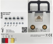REG-Gehäuse 6TE inkl Steckernetzteil ENET-SERVER 