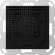 3-Klang-Gong Serie A graphitschwarz matt 567-G3 SWM 