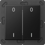 Funk-Wandsender 4-Kanal graphitschwarz matt ENO A 595-01 SWM 