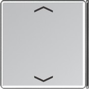 Taste 4-fach alu mit Symbolen A 404 TSAP AL 23 