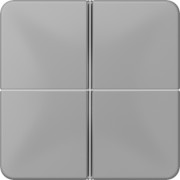 Tastensatz 4-fach gr komplett CD 404 TSA 