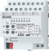 KNX Fan-Coil-Aktor 2-fach REG Gehäuse 4TE FCA 2 REGHE 