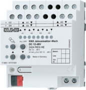 KNX Jalousieaktor 4-fach DC 12-48V 2424 REGHE 