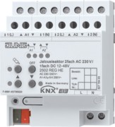 KNX Jalousieaktor REG Gehäuse 4TE 2502 REGHE 