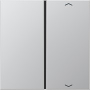 Taste 1-fach alu Symbol Auf/Ab AL 2401 TSAP 