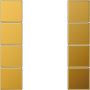 Tastensatz, 4fach komplett GO 2504 TSA 
