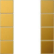 Tastensatz, 4fach komplett LS 504 TSA GGO 