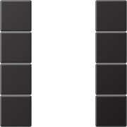Tastensatz 4-fach komplett AL 2504 TSA D 