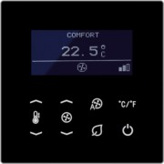 KNX Raumtemperatur-Display Busankoppler TRD LS 9248 SW 