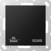 KNX-CO2-Sensor graphitschwarz matt CO2 A 2178 BF SWM 