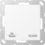 KNX-CO2-Sensor schneeweiß matt CO2 A 2178 BF WWM 