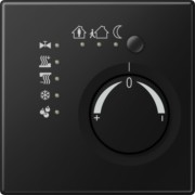 KNX-Stetigregler Serie LS graphitschwarz matt 2178 SWM 