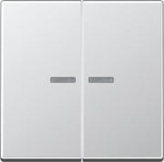 KNX RF Taster 2fach Duroplast lackiert A 10921 ST AL 